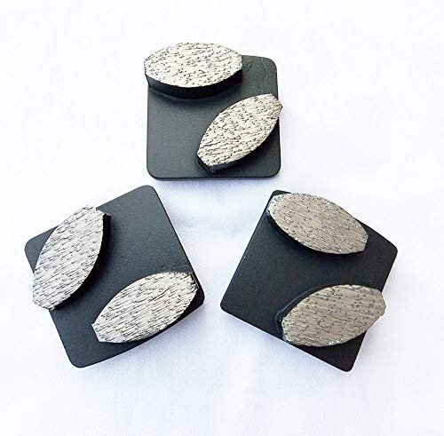Diamond Grinding Discs for Concrete Floor - Grit 30/40, Medium Bond, 3 Pack