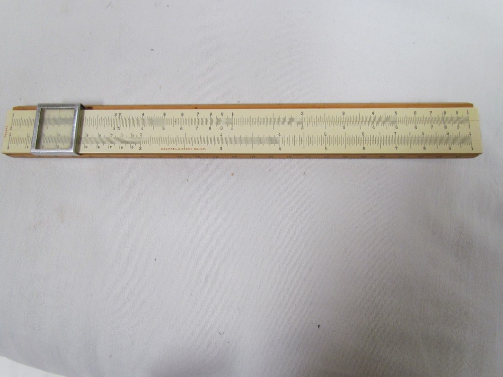 #4054 Polyphase Keuffel & Esser K&E 4054 Polyphase Slide Rule & Case