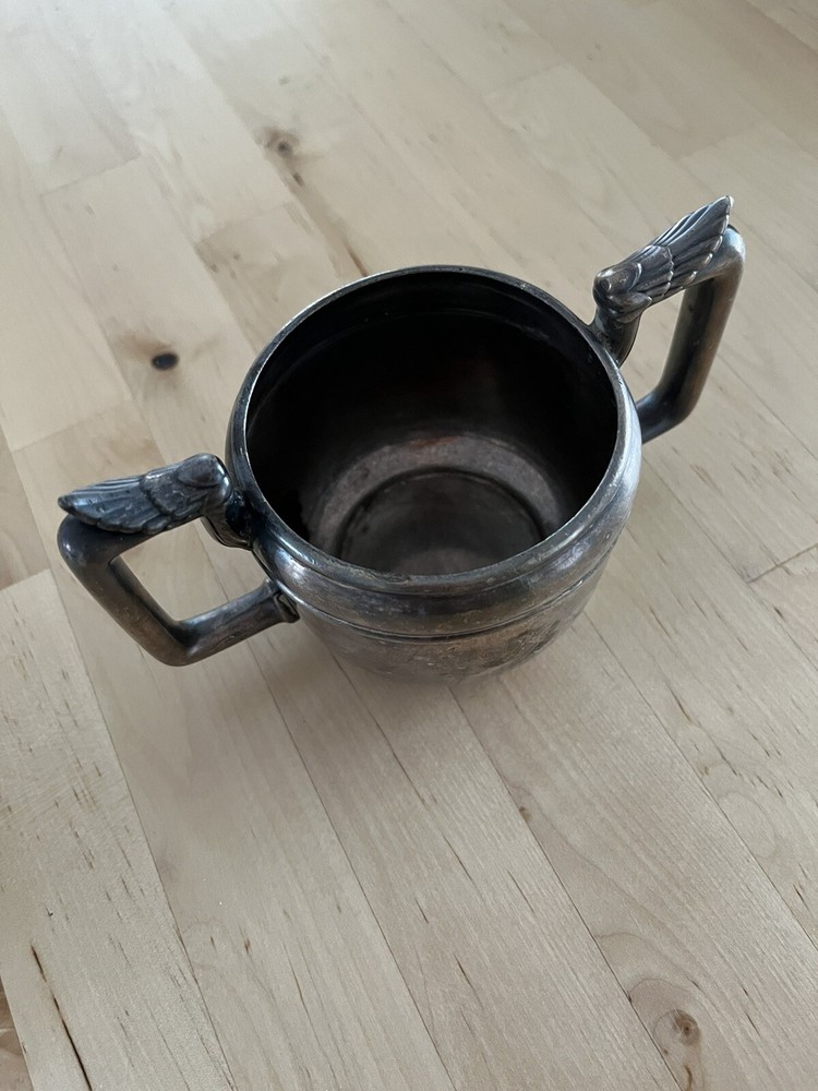 Gorham Co. Silver Soldered Sugar Bowl