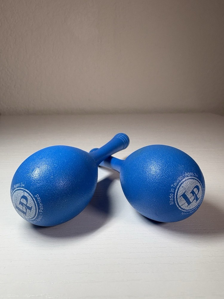 Lp Blue Maracas Set of Two.