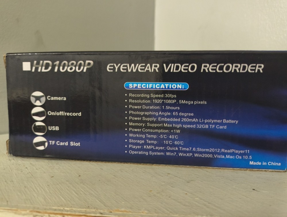 Eyewear Video Recorder