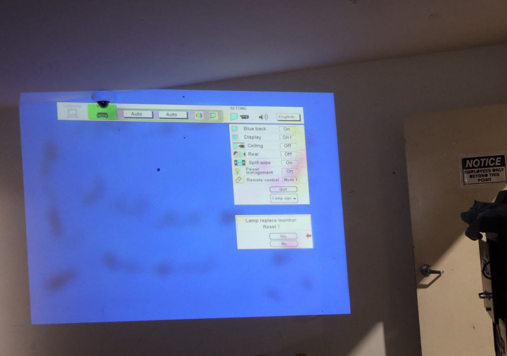 Vintage Eiki LC-X999 AV Projector WORKING TESTED