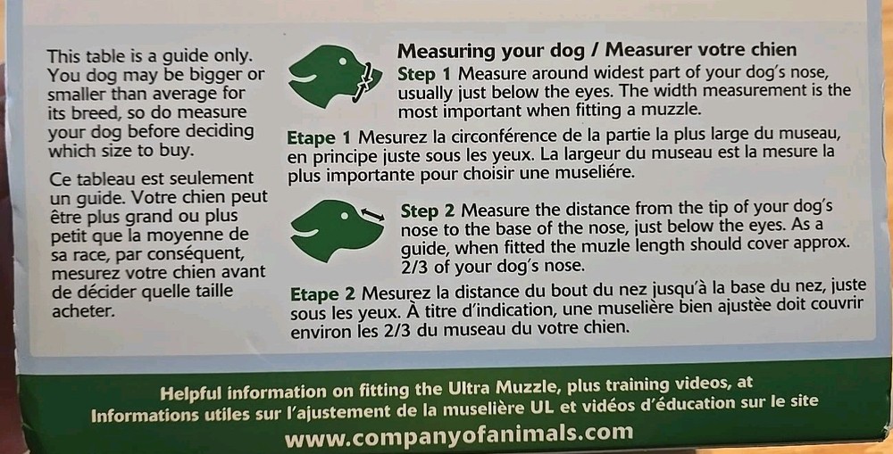 Baskerville Dog Ultra Muzzle Safe & Comfortable Soft Plastic Black Sizes 1 - 6