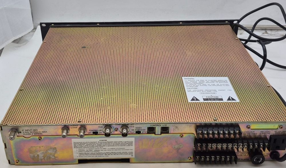 DX ANTENNA DIR-657 115V AC BROADCAST SATELLITE RECEIVER