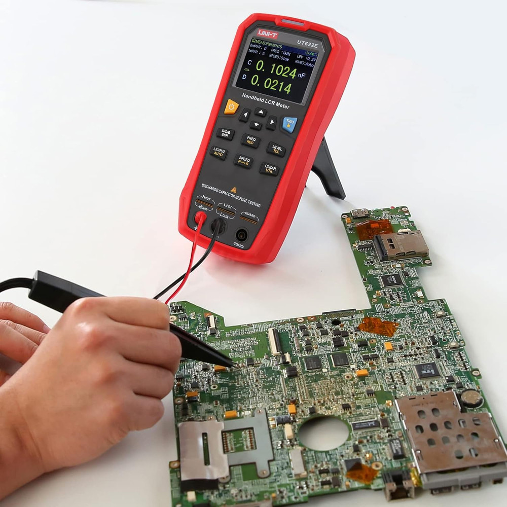 LCR Meter UT622E, Handheld Digital Multi Meter Inductance Capacitance Resistance