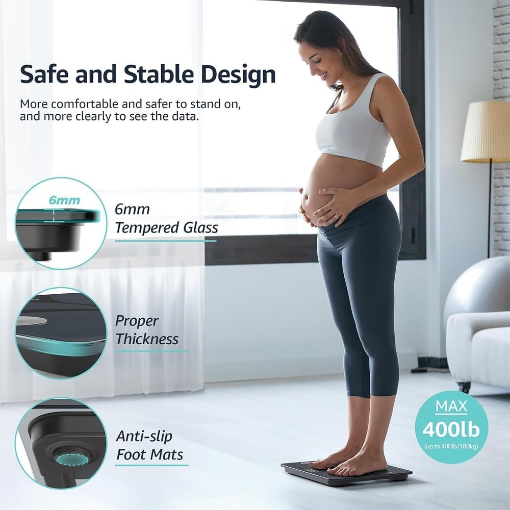 Posture Scale, Digital Bathroom Smart Scale, 13 Body Composition Metrics