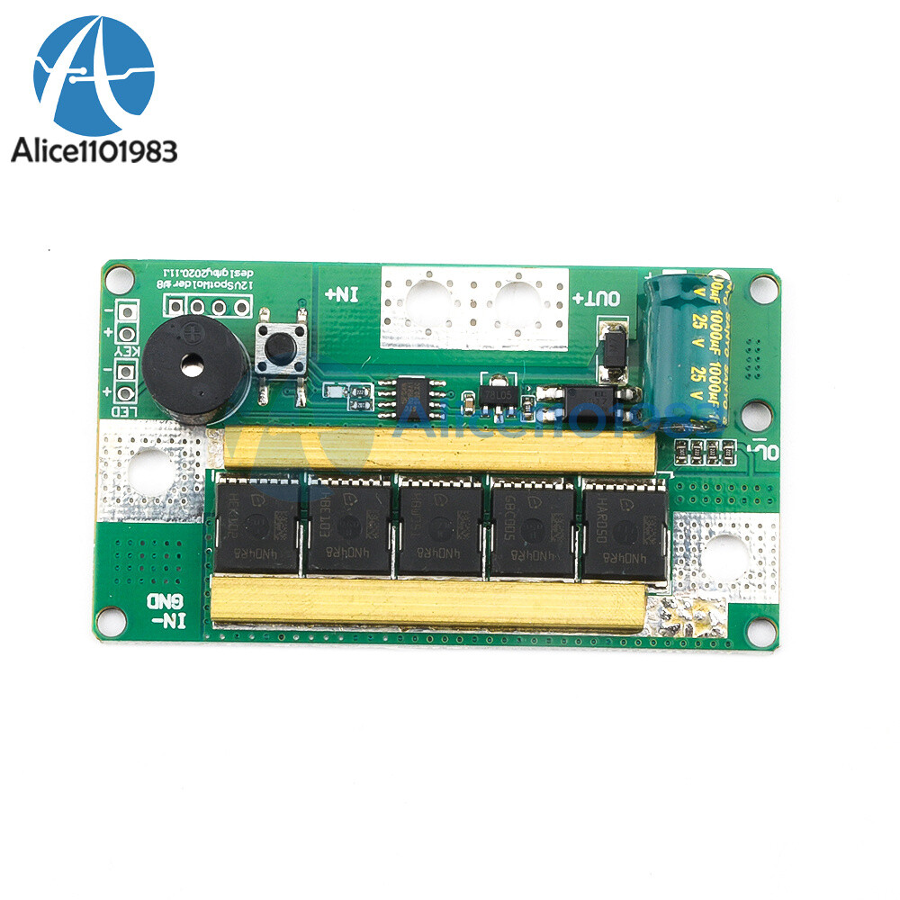 12V 100-200A Lithium Battery Spot Welding Machine Control board DIY Full Set