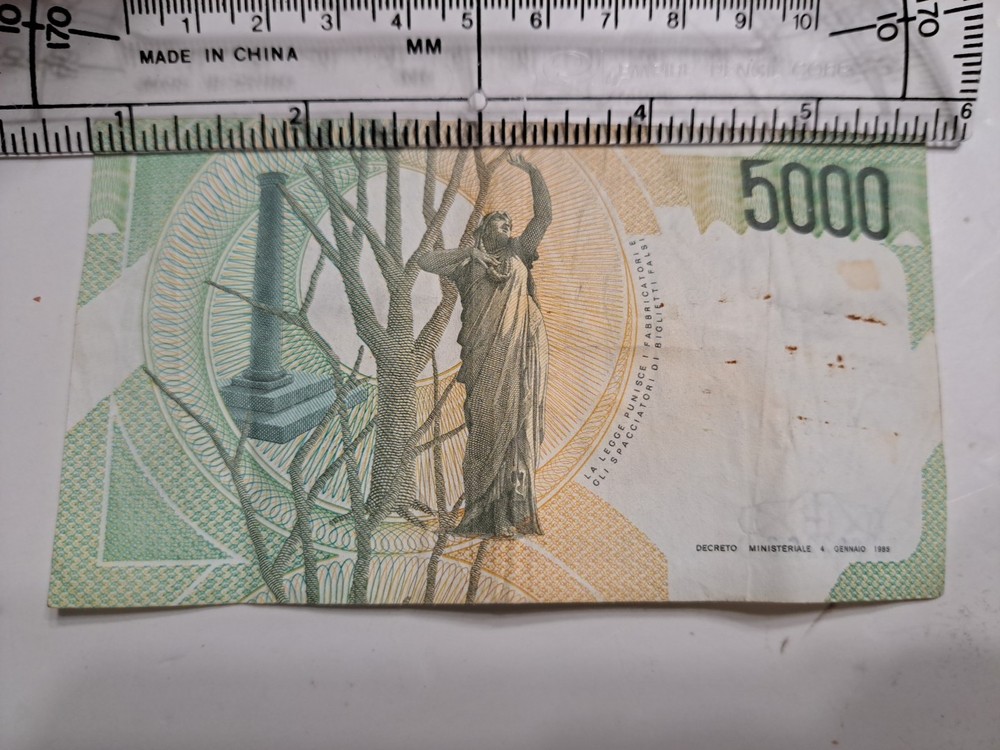 ITALY 5000 LIRE Bill FD692263D