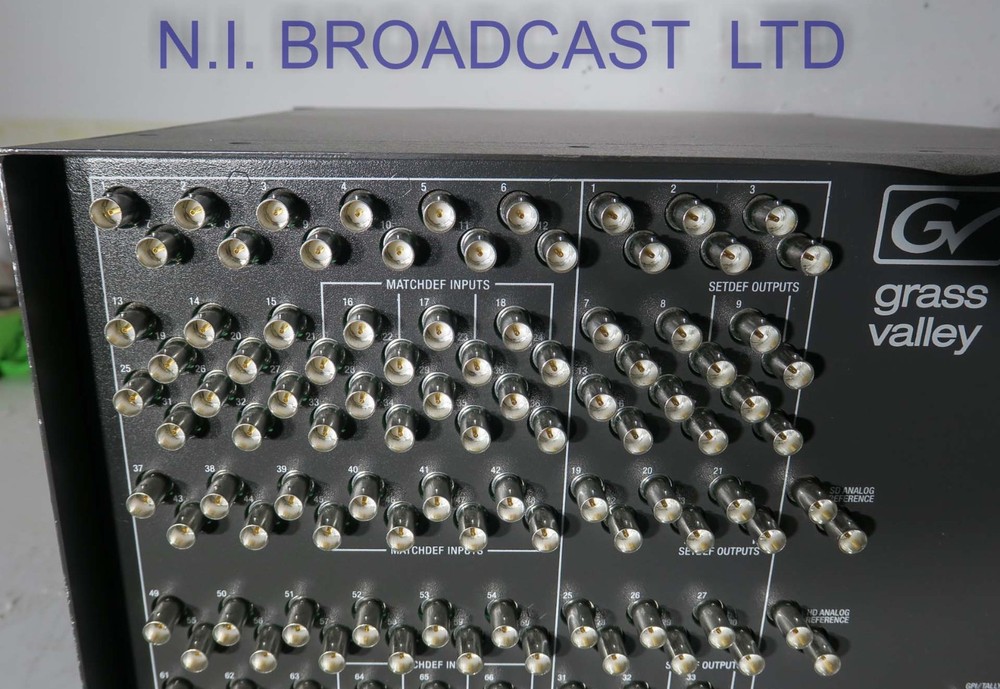 Grass Valley Karrera  4ME frame 96x input  48x output Frame