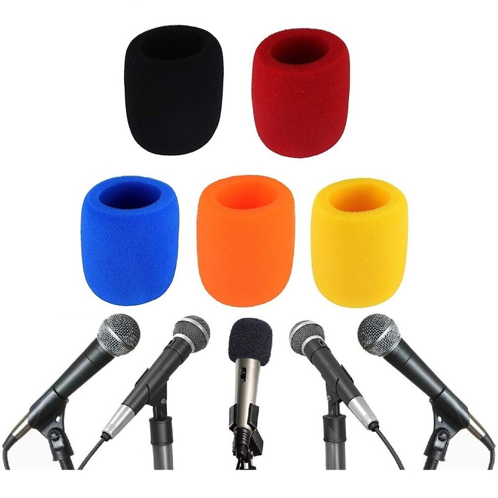 5 Pack Microphone Windscreen for Shure ULXD SM58 Wireless Handheld Microphone