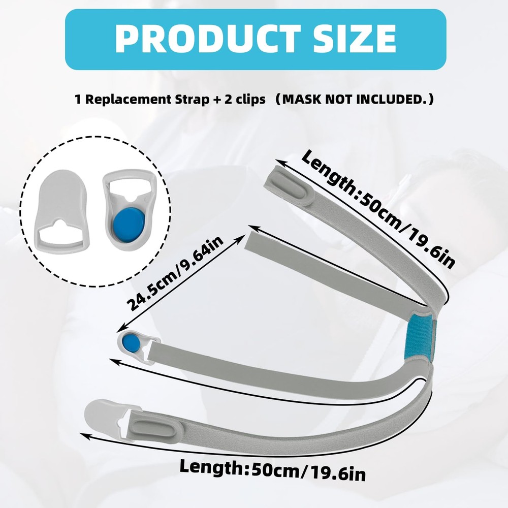 JFHNMLW Compatible CPAP Headgear