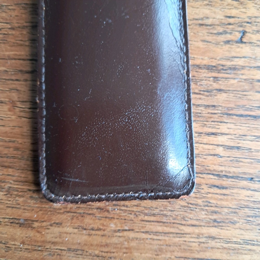 Vintage UTO Slide Rule In Leather Case