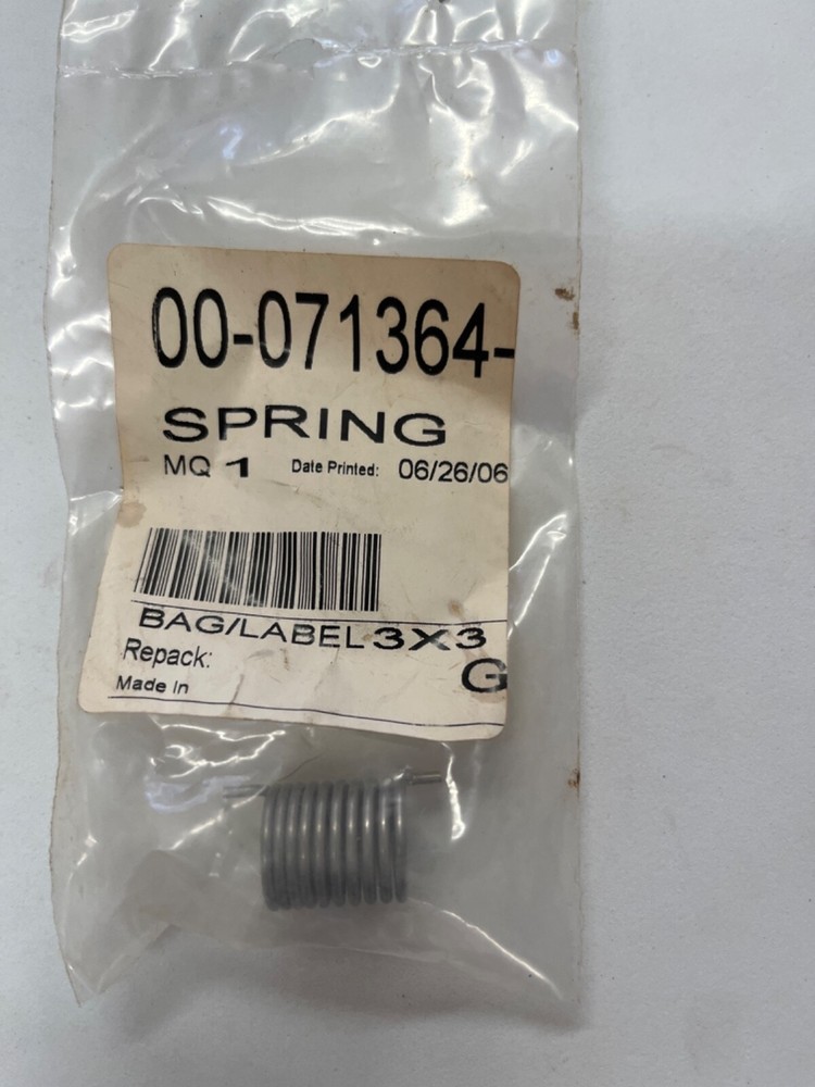 00-071364 SPRING HOBART 5212,5216