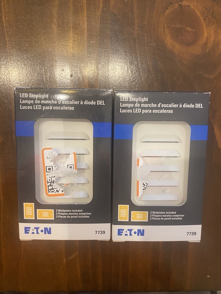 Two Eaton Steplight 7739  Led Step light