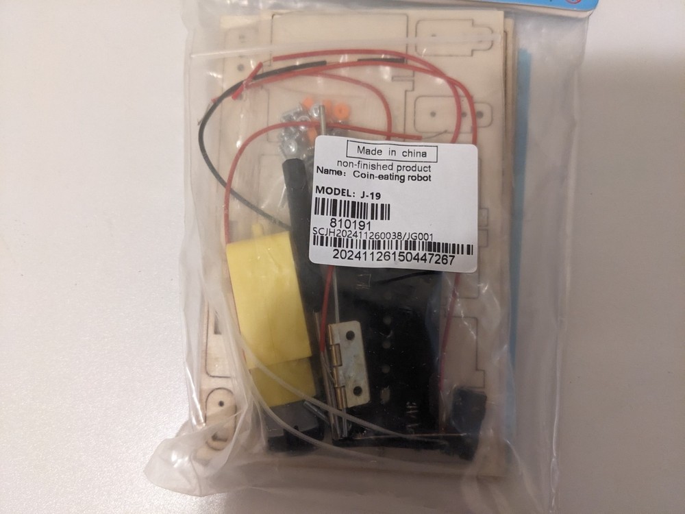 Coin eating robot Science kit