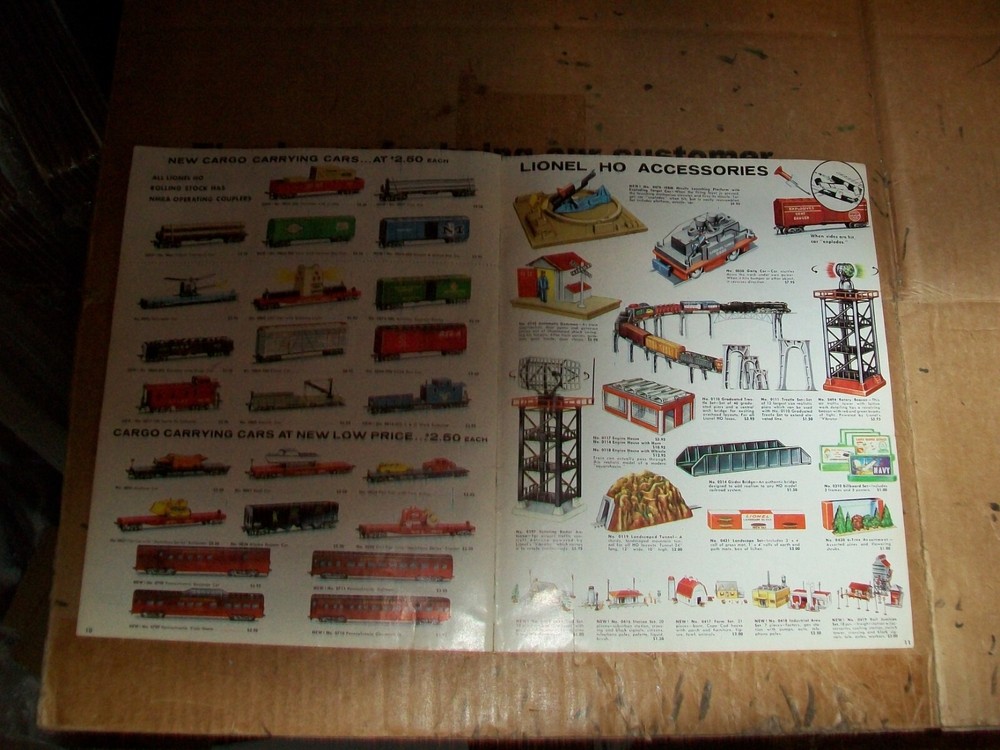 1960 HO By Lionel train Catalog