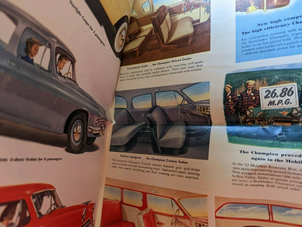 Studebaker 1954 Large Sales Flyer