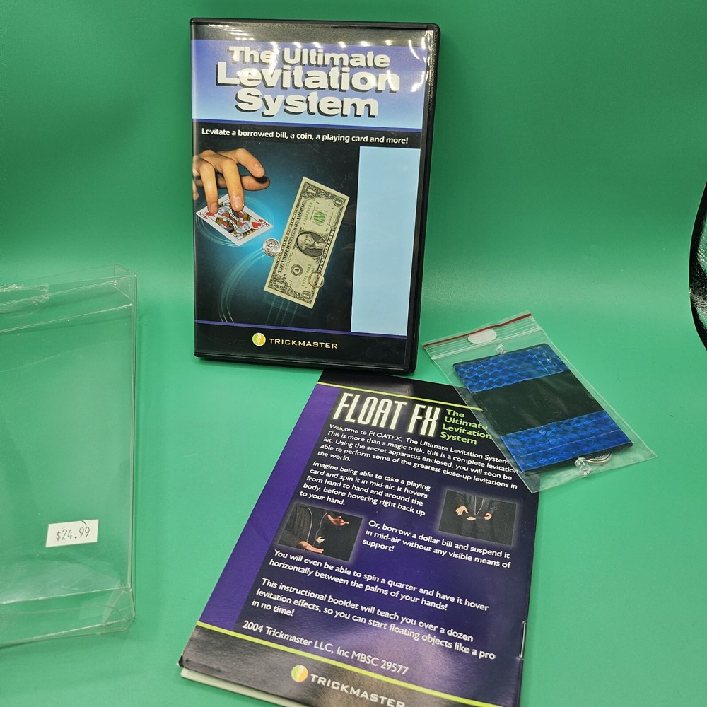 FLOATFX The Ultimate Levitation System with LED Hypercard and DVD EXCELLENT