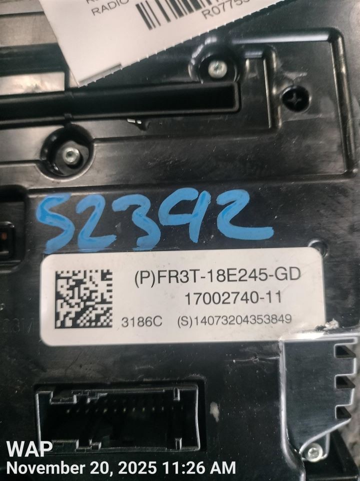 CONTROL PANEL OEM 2017 FORD MUSTANG 1YR WRNTY
