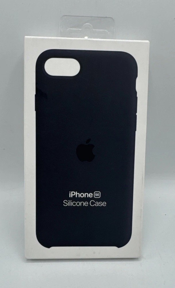 Apple Silicone Case for Apple iPhone SE (3rd Generation) - Midnight MN6E3ZM/A