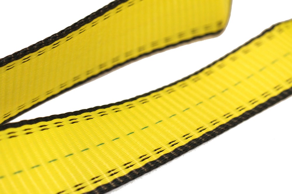 2" x 6' Lifting Web Sling Eye & Eye 1-ply Tow Strap Tree Saver Choker Pull Poly