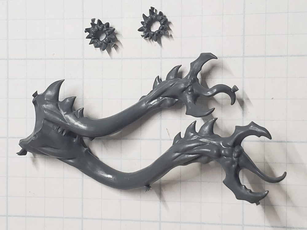 40k Chaos Space Marines Bits Mutaliith Vortex Beast Rear Warp Tenacles #32