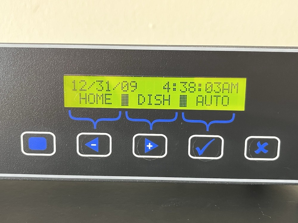 Network Satellite System Controller Model 735 - C-Band Dish Positioner/Receiver