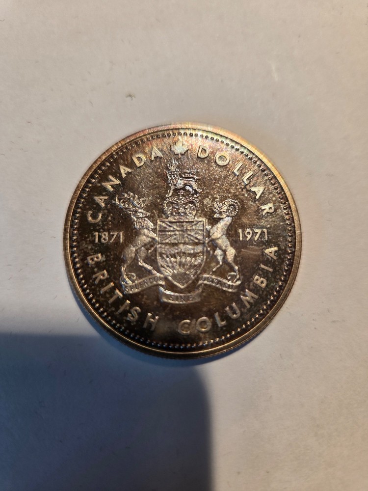 1971 Canada .500 SILVER DOLLAR