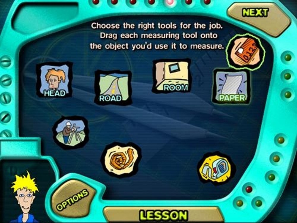 Superstart Let's Learn About Measurements & Units Ages 6-12 PC Software Sealed