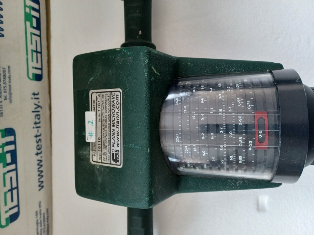 FLANN 16110 WR90 direct reading attenuator
