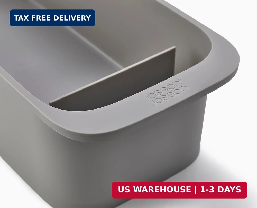 Joseph Joseph CupboardStore Easy-Access Wheeled Storage Caddy, Under Sink Kitche