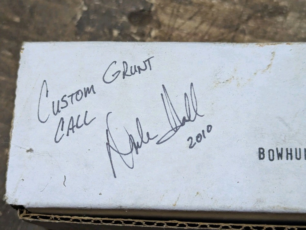 A Cedar Creek Custom Made Deer Grunt Call From 2010