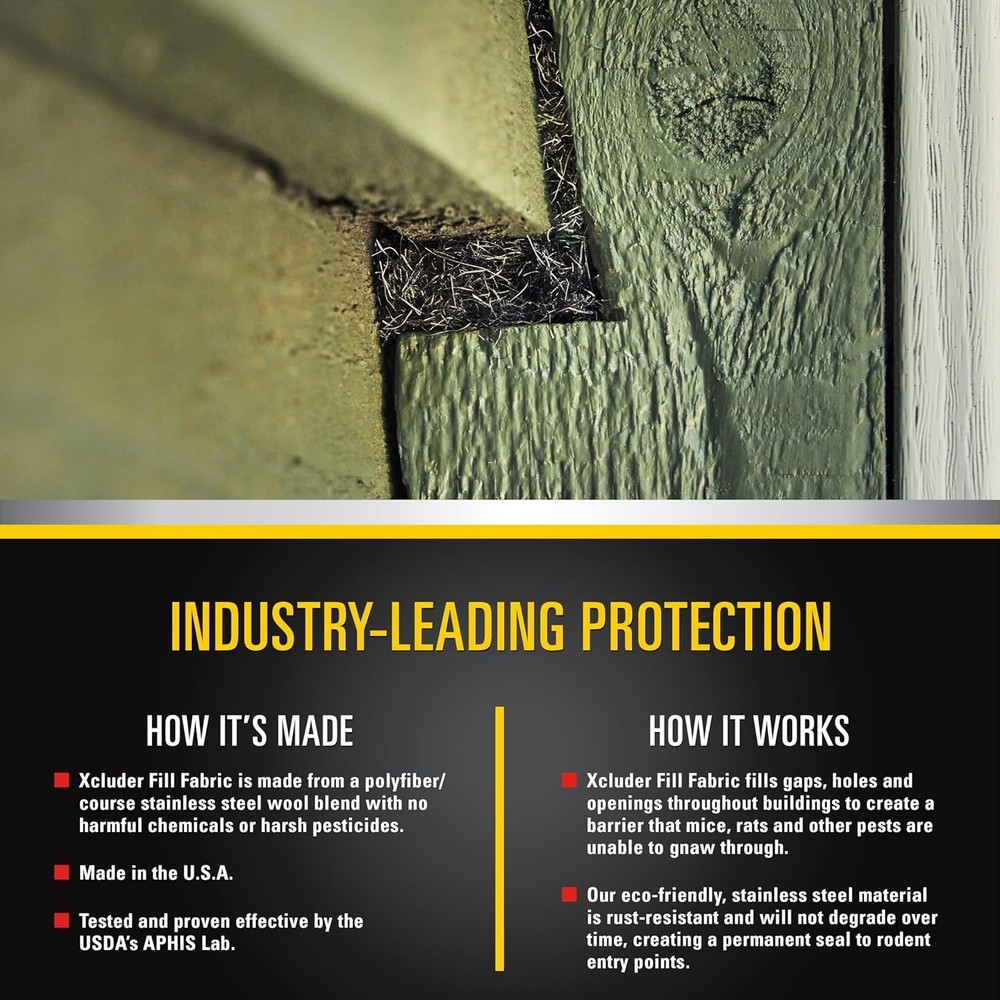 Stainless Steel Wool Rodent Control Kit