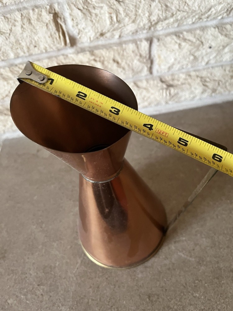 Copper Carafe Pitcher Made In England
