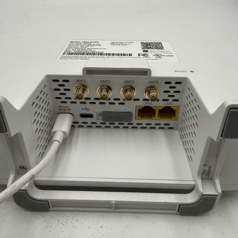 E3 T Internet 5G Gateway Wireless Access Point TMO-G4SE