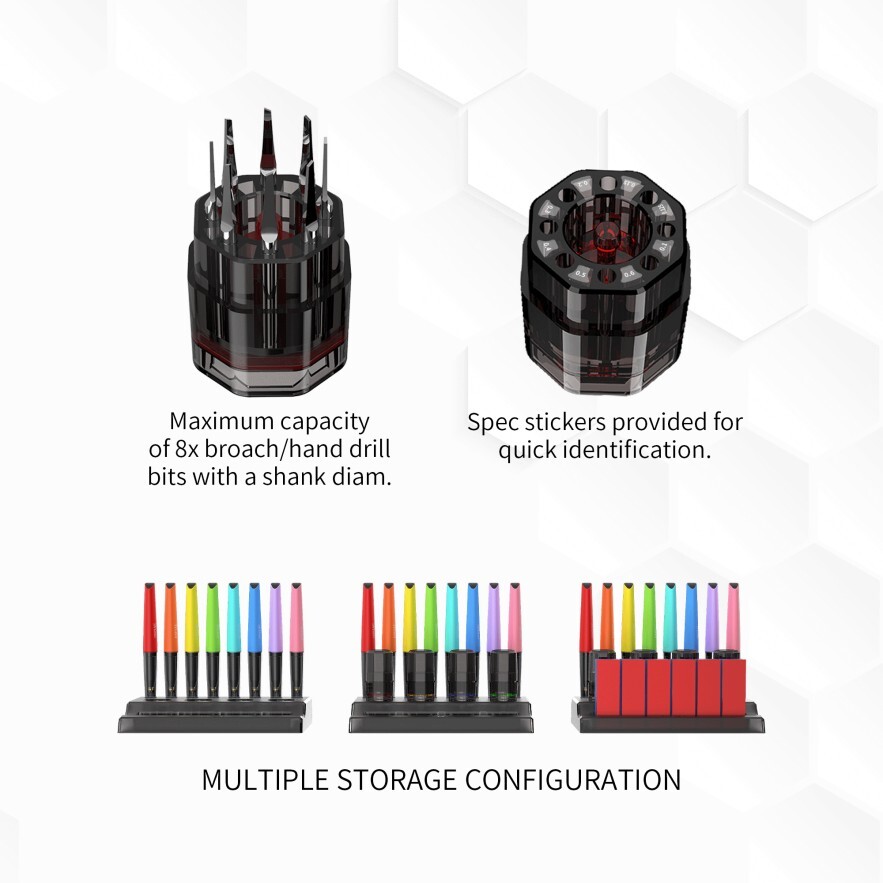 DSPIAE: Tool Stand / Bits Storage Compartments