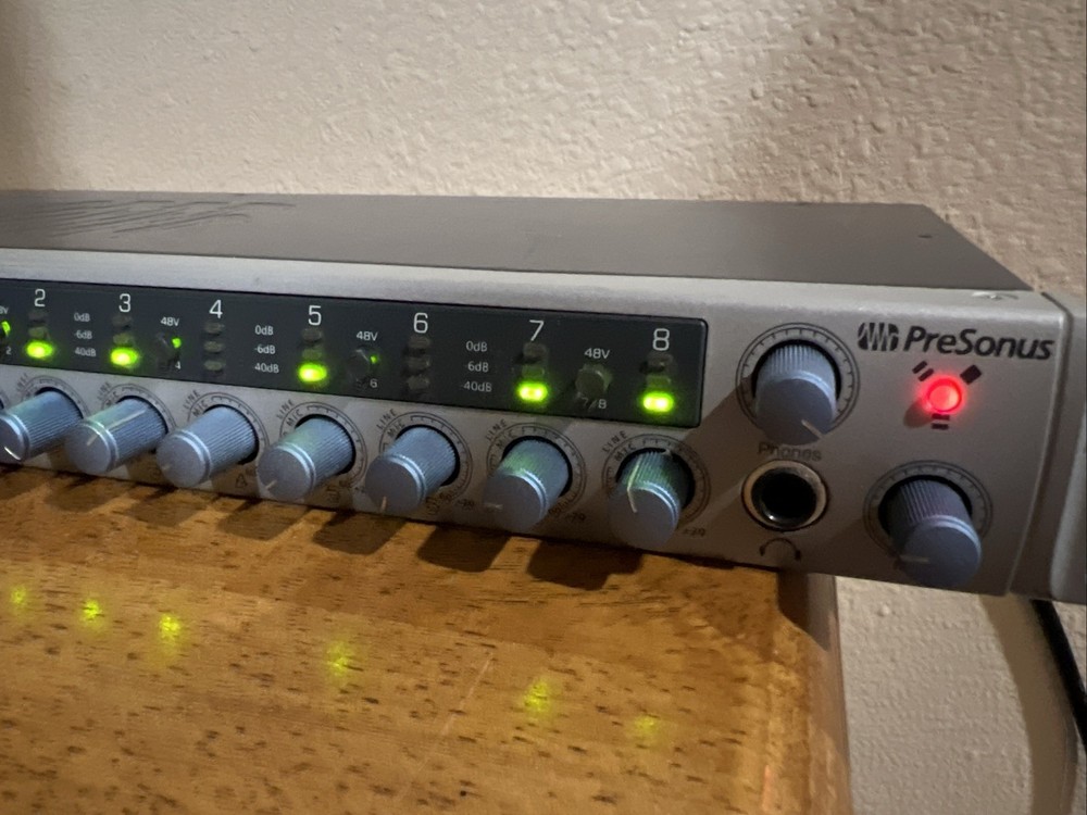PreSonus FIRESTUDIO Project Digital 10X10 FireWire Recording Interface Mixer
