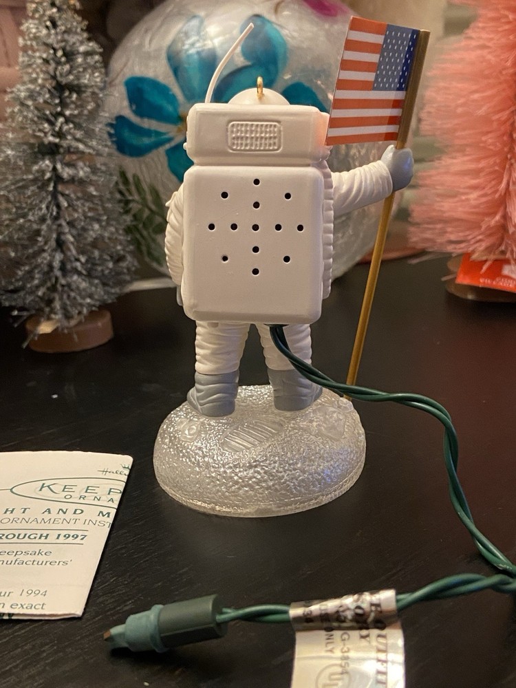 1994 Hallmark Keepsake, The Eagle Has Landed Ornaments.