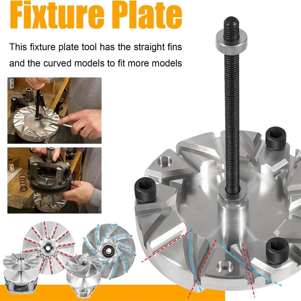 For Polaris General 1000 Complete Primary Clutch & Secondary Service Tools Kit