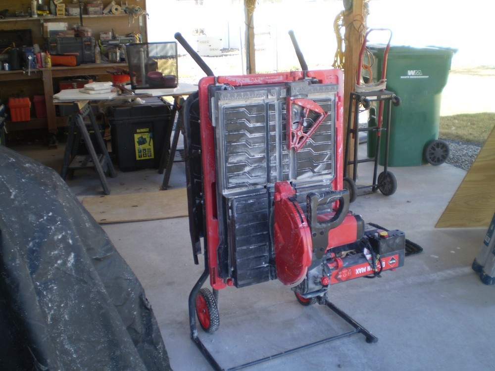 Rubi DT10 wet tile saw and everything else
