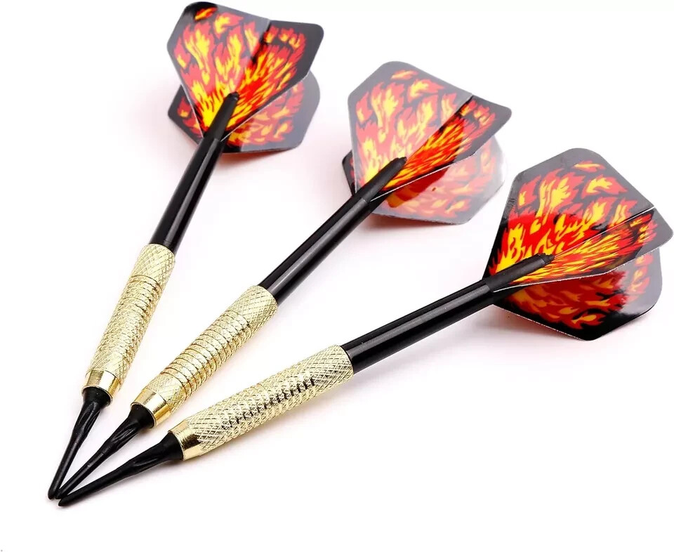 Soft Tip Darts for Electronic Dartboard Plastic Point Dart with Standard...