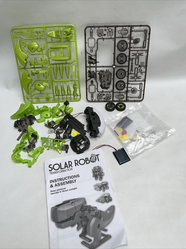 DIY Solar Dinobot Robot Transformation Kit - Complete