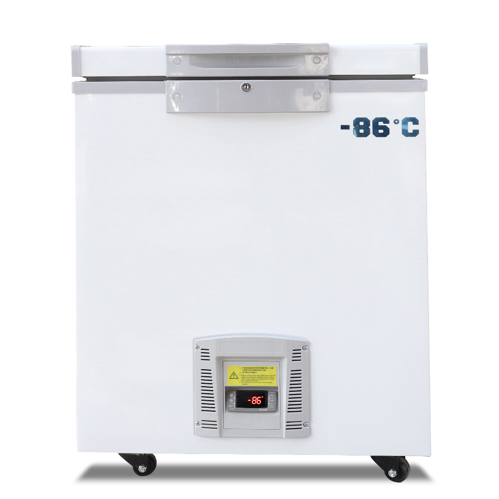 28/50L Ultra Low Temperature Horizontal Lab Freezer Deep Refrigerator