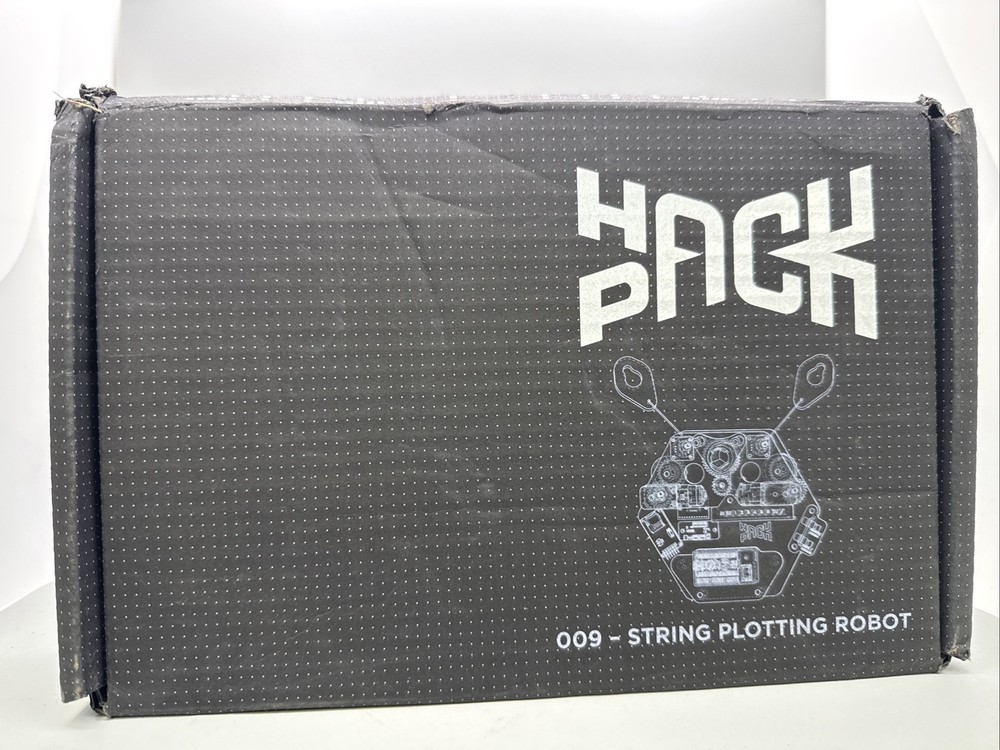 CrunchLabs Hack Pack 009 String Plotting Robot Mark Rober STEM Kit New Open Box