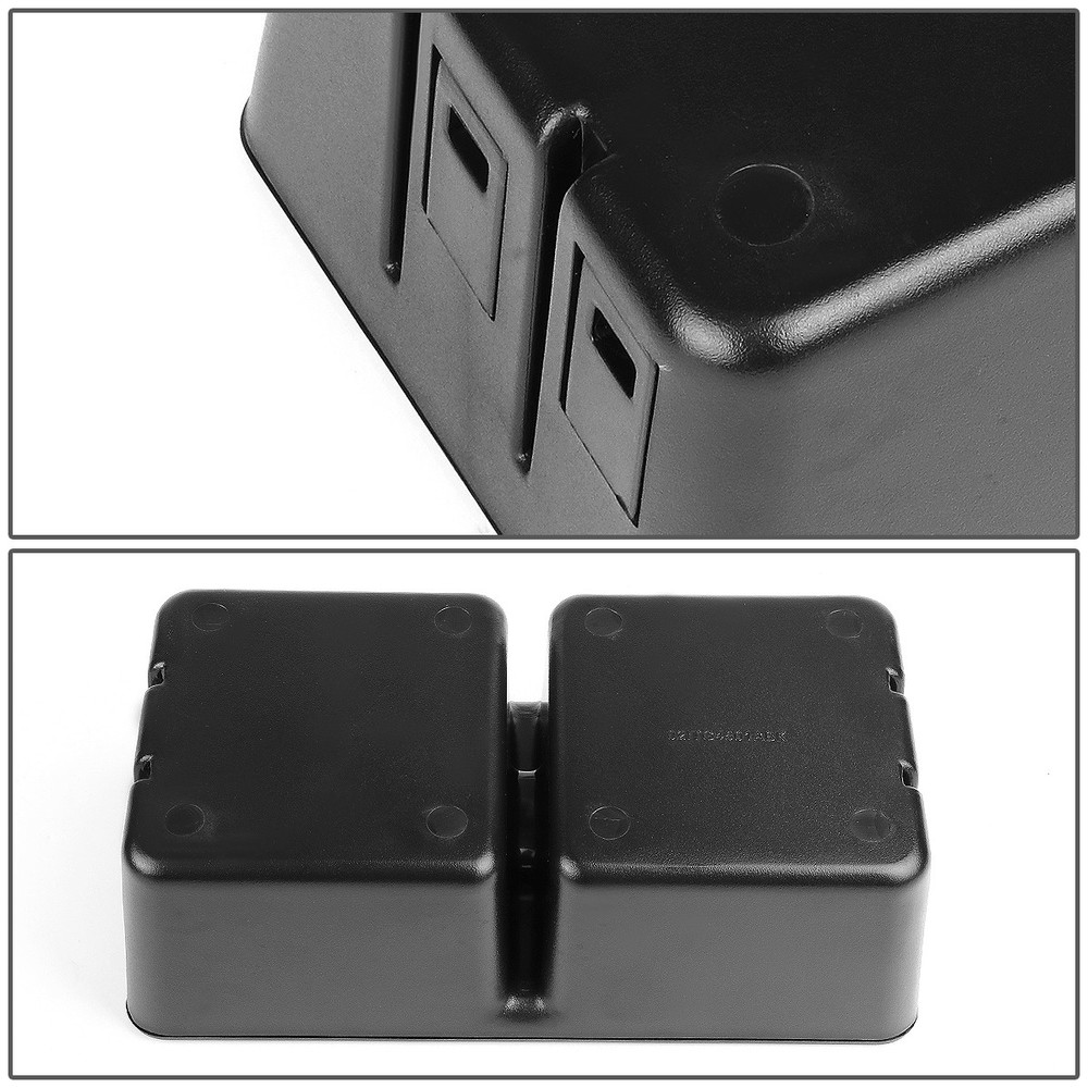 [OPEN BOX]FRONT FLOOR CONSOLE DUAL CUP HOLDER INSERTS FOR 07-14 SILVERADO SIERRA