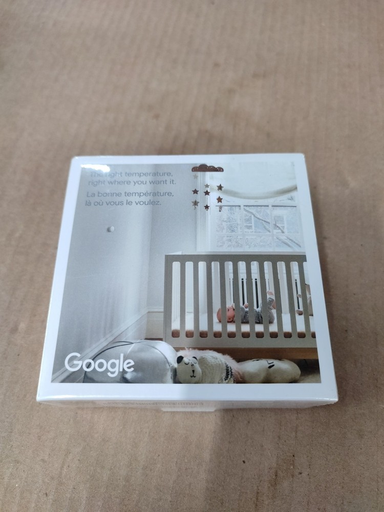 New Google Nest Temperature Sensor 3rd White Model T5000SF Sealed Box