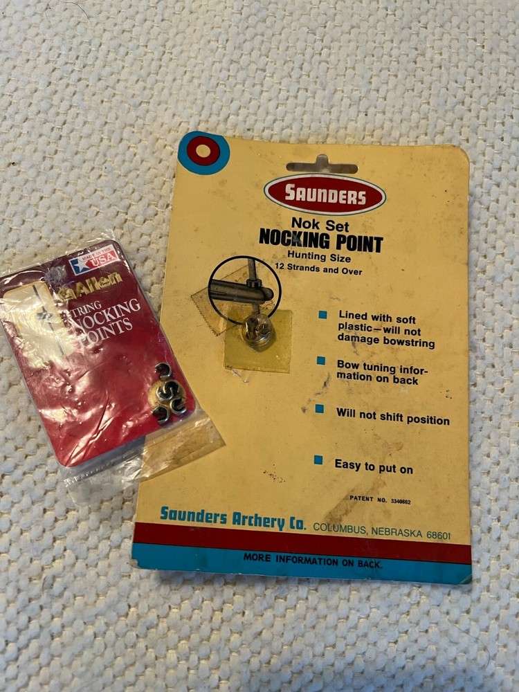 Saunders & Allen Nocking Points