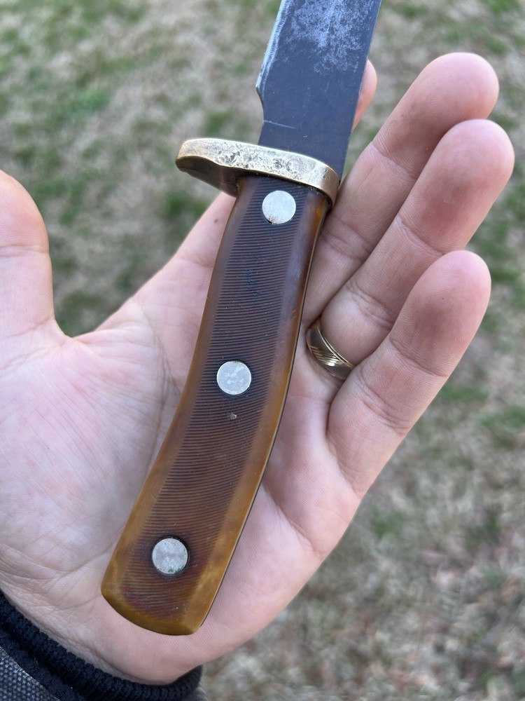 Vintage Schrade Walden 165 Old Timer Fixed Blade Knife