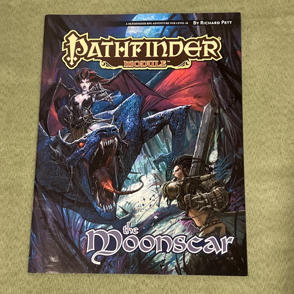 D&D D20 Paizo Pathfinder The Moonscar