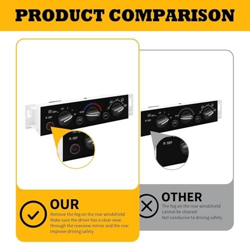 599-006 Heater A/C Climate Control Module Panel Compatible with Escalade 2000